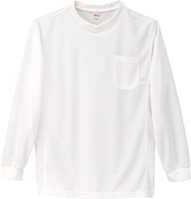 Rakuten - 自重堂 WHISeL 長袖Tシャツ 47674 ホワイト