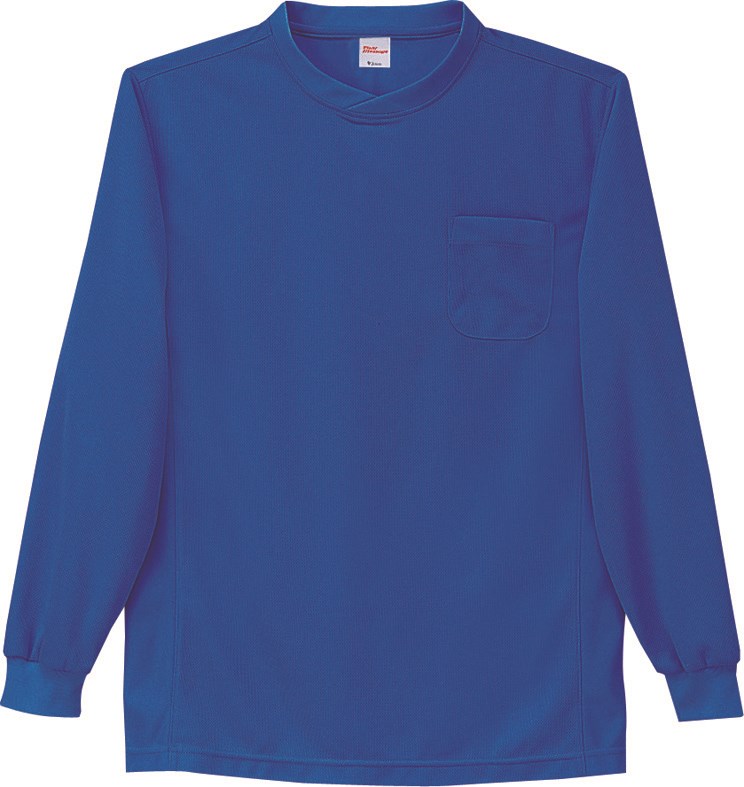 乐天商城 - 自重堂 WHISeL 長袖Tシャツ 47674 ロイヤルブルー