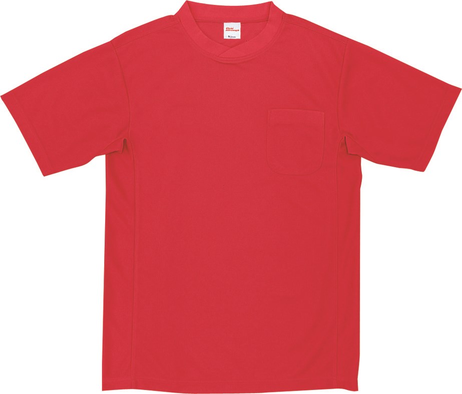Rakuten - 自重堂 WHISeL 半袖Tシャツ 47684 レッド