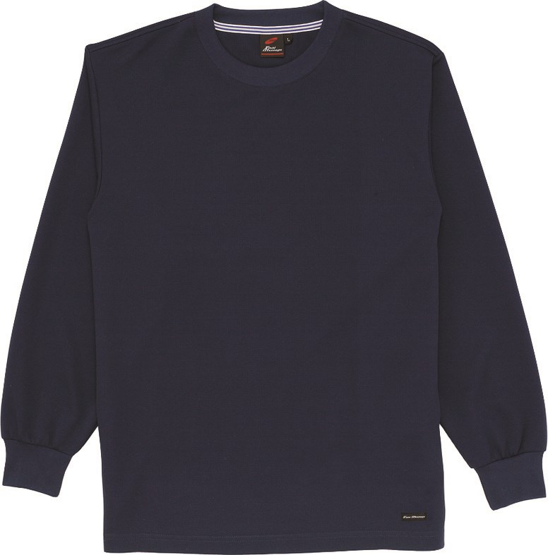Rakuten - 自重堂 WHISeL 長袖Tシャツ 85224 ネイビー ネービー