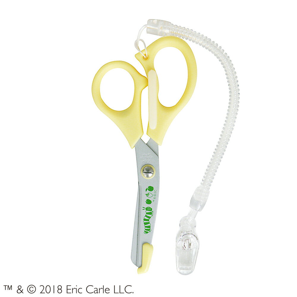 セントレディス エリックカール はらぺこあおむし 医療用はさみ イエロー ST-UE0001 日本製 (メール便)