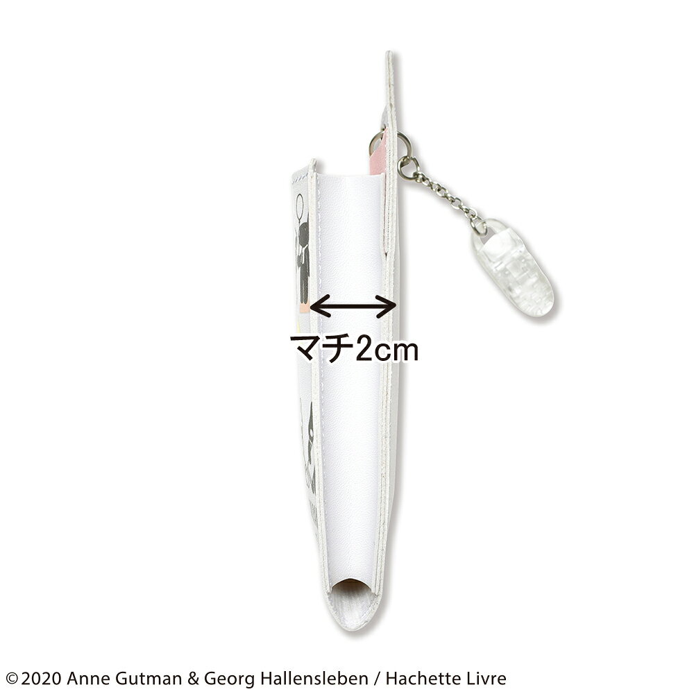 リサとガスパール 胸ポケット ペンケース ピンク ST-ZG0010 (メール便) 送料無料