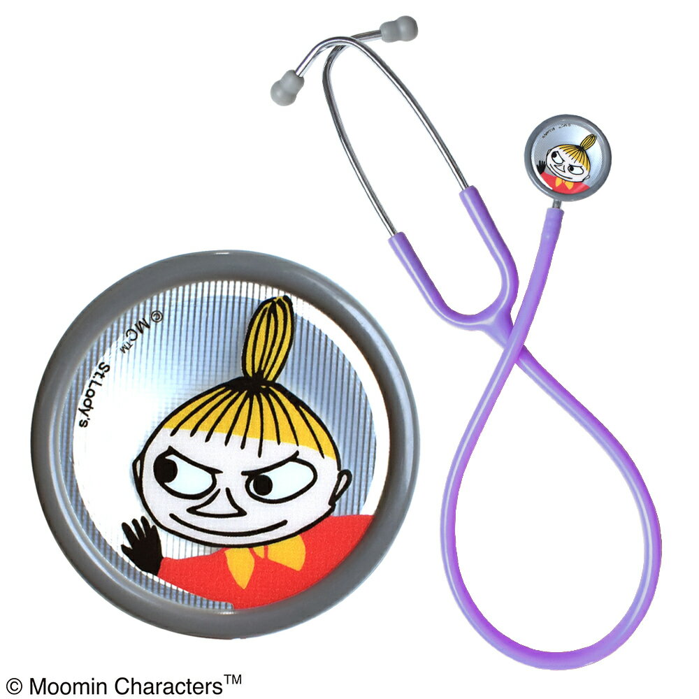 FOCAL フォーカル ムーミン リトルミィ 医療用 キャラクター 聴診器 ステート カラー聴診器 バイオレット FC-201S 日本製