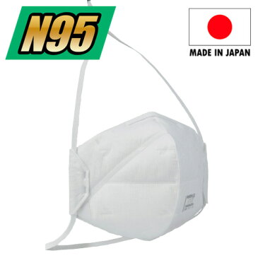 重松製作所 シゲマツ N95マスク 二つ折り 10枚入 DD02-N95-2K 日本製