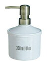 素地のナカジマ MUDDY NOMBRE ハンドソープ泡 ホワイト 約330ml (日本製) 19-457214 サイズ:約φ10 H15.5cm