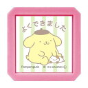 こどものかお スタンプ サンリオキャラクターズ浸透印SQ よくできました/ポムポムプリン/インクカラー:みどり/2411-017