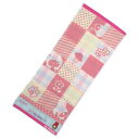 丸眞 フェイスタオル サンリオ マイメロディ レトロブロックメロディ 綿 抗菌防臭加工 3725004300