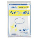 シモジマ(Shimojima) HEIKO ポリ規格袋 ヘイコーポリ No.611 紐なし 006620100