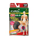 バンテリン保温サポーター ひざ専用 ゆったり大きめ/LLサイズ(ひざ頭周囲 40~43cm) ブラック