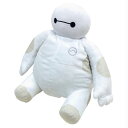 MORIPiLO ディズニー ベイマックス おすわり ティッシュケース 20x40cm キャラクター グッズ ぬいぐるみ ティッシュボックス カバー ホワイト モリシタ 4621604