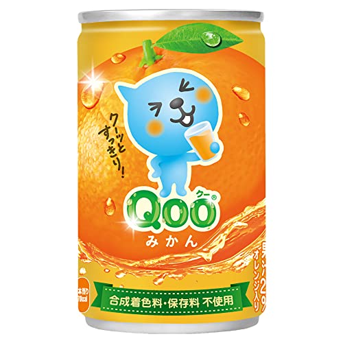 コカ・コーラ ミニッツメイド Qoo オレンジ 160ml缶×30本