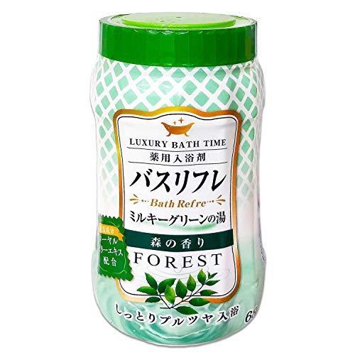 ライオンケミカル 薬用入浴剤 グリーンのにごり湯 緑 森林の香り 680 グラムのサムネイル