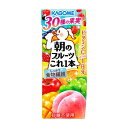 カゴメ 朝のフルーツこれ一本200ml×24本(4)