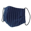 ジャパンブルー デニムマスク SETTO 10OZウォバッシュマスク Goodsania別注 ブルー 約14×23cm BMASK007 WB