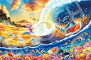 エポック社 1000ピース ジグソーパズル ディズニー Stitch -Sunset Surfing- (スティッチ -サンセットサーフィン-) パズルデコレー...