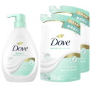 Dove(ダヴ) ボディソープ センシティブマイルド (ボディウォッシュ) 本体+詰め替え用 470g+330g×2個 敏感肌
