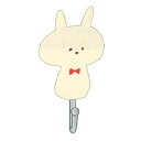 サンスター文具 mizutama フック 木製マグネット ウサギ S3623017