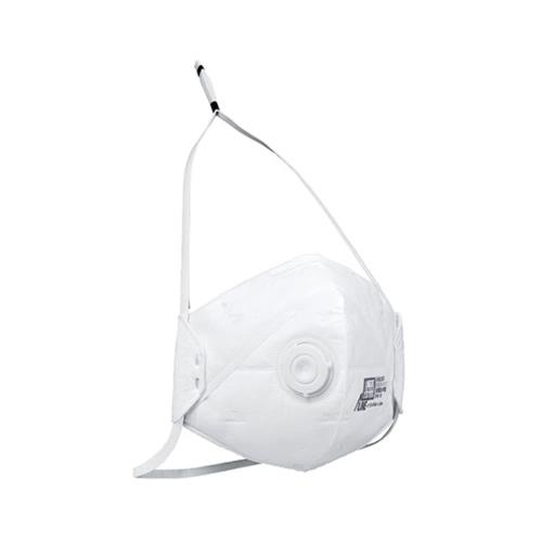 シゲマツ(重松製作所) 使い捨て防じんマスク 排気弁付き 二つ折り 日本製 DD02V-S2-2K (10枚入)