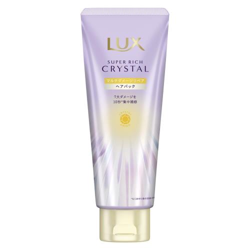 LUX(ラックス) スーパーリッチクリスタル マルチダメージリペア 洗い流すトリートメント ヘアマスク 本体 180g