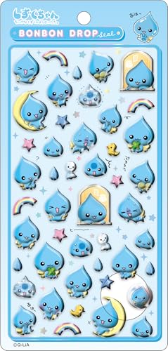 クーリア しずくちゃん シール ボンボンドロップシール しずくちゃん 94737のサムネイル