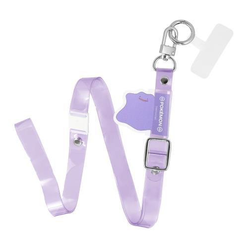 [グルマンディーズ] ポケットモンスター マルチリングプラス クリアストラップセット メタモン POKE-847C