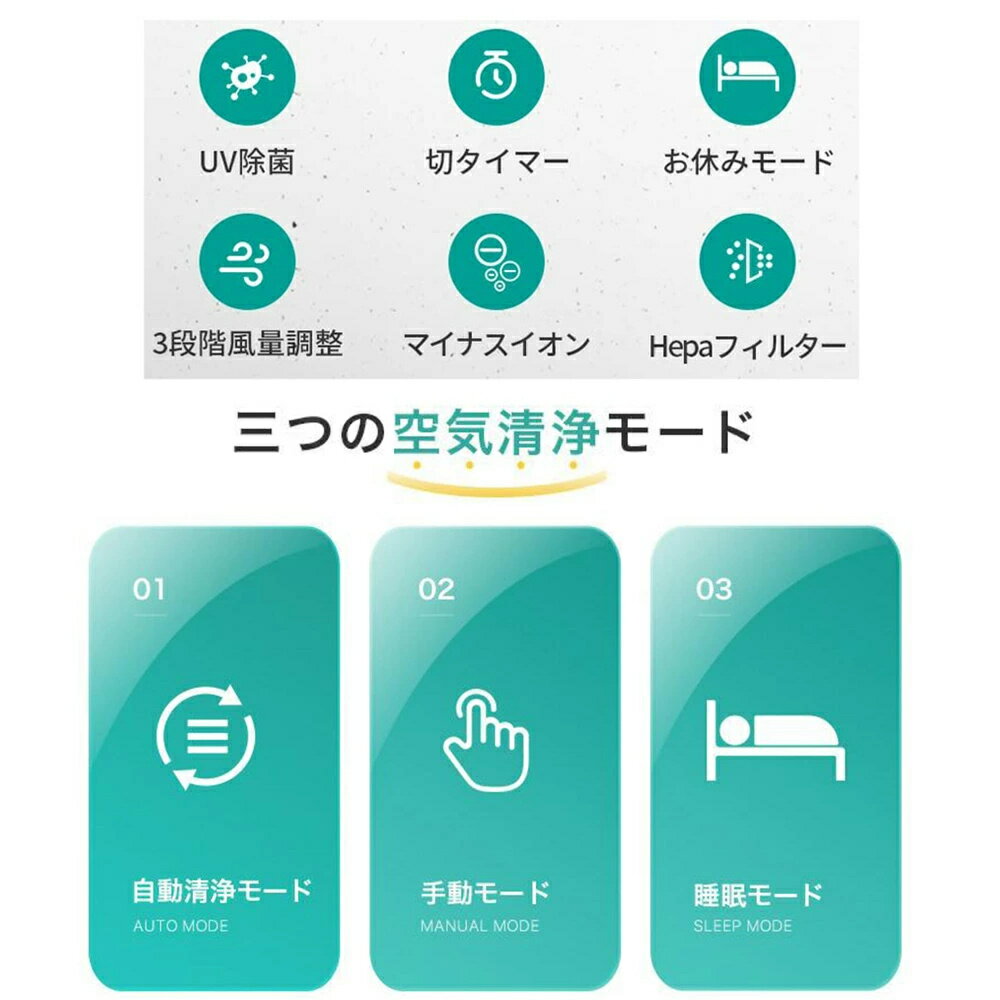 空気清浄機 コンパクト 小型 6重空気洗浄 10000mAh 卓上 16畳対応 花粉対策 UV除菌 車用 空気循環 安い 静音 高性能 携帯型 活性炭除臭 タバコ コロナ 黄砂 ハウスダスト 消臭 ペット臭除去 簡単操作 空気質センサー マイナスイオン PSE認証済