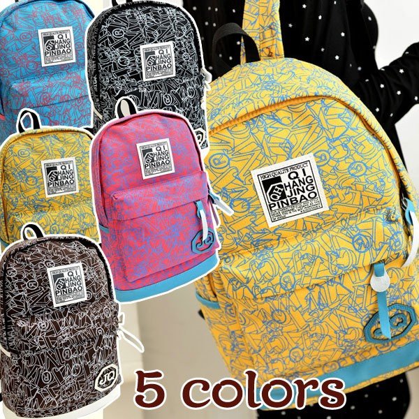 スクエア リュック/リュック/キャンバスリュック/リュックインバック レディース/カラフルリュック リュックサック/デイパック/リュック バッグインバッグ高校生 軽量/軽い/ストロボエッジ 遠足 A4　 通学/通勤/修学旅行送料無料