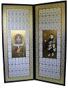 賜弘法大師号1100年記念御詠歌御影 両面縦型屏風(お仕立て代金です。御詠歌御影と白黒御影をお送り頂き屏風にお仕立てします)(3)