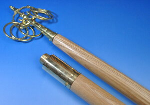 錫杖型金剛杖　2部式　長さ163cm