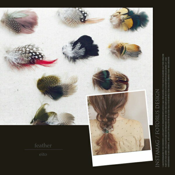 1000ポッキリ パッチン ピン フェザー 羽根 ヘア アクセサリー バレッタ レディース 女性用 髪飾り ハンドメイド アクセサリー ハットピン 可愛い お洒...