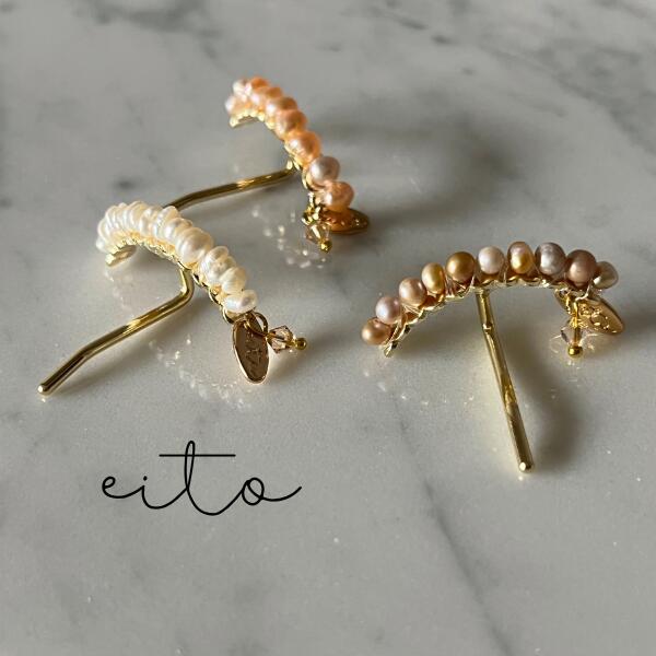 淡水パール ポニーフック ヘアー アクセサリー レディース 女性用 ハンドメイド アクセサリー 髪飾り 可愛い お洒落 シンプル ギフト 結婚式 入学式 入園式...