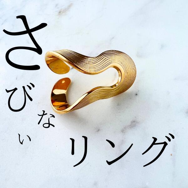 乐天商城 - さびないリング　ステンレス　金属アレルギー対応　指輪　骨格ストレート　ナチュラル