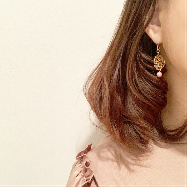 揺れる 天然石 パワーストーン スワロフスキー...の紹介画像3