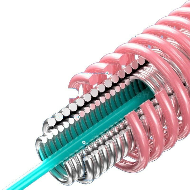 【折りたたみ可能】スプリングフープ 腰に優しい フィットネスフープ 静音設計 コンパクト 脂肪燃焼 く..