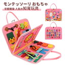 モンテッソーリ おもちゃ モンテッソーリ ボード 玩具 布絵本 ドレス学習ボード 忙しいボード ドレスの学習 知育玩具 紐通し フェルトボード教育玩具 お着替えの練習に 幼児用ビジーボードおもちゃ 手作りフェルト教材 ストラップ付き