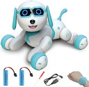 ロボット犬 リモコンロボット スタントドッグ プログラム可能 犬のロボット おもちゃ ペット 家庭用ロボット USB充電可能 時計リモコン遠隔操縦 自動デモ スマートロボット犬 クリスマスプレゼント 誕生日プレゼント