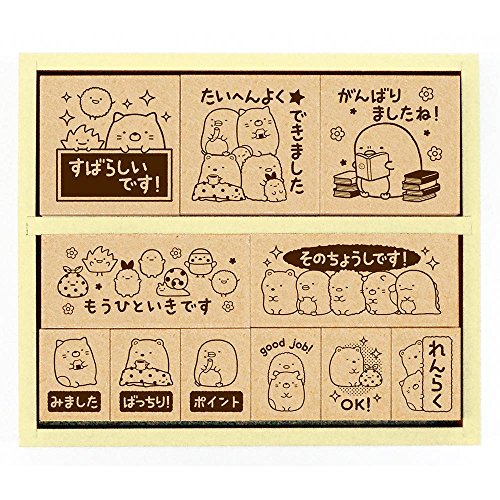 乐天商城 - ビバリー すみっコぐらし スタンプ 木製ごほうびスタンプ SDH-096