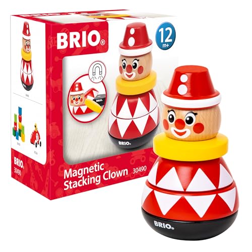 乐天商城 - BRIO (ブリオ) マグネット式クラウン 30490 対象年齢12ヶ月〜 おもちゃ 玩具 木製おもちゃ プレゼント（誕生日/クリスマス）