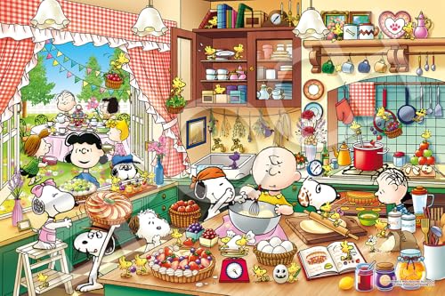 エポック社 1000ピース ジグソーパズル PEANUTS スヌーピー カントリーキッチン （50×75cm） 12-616s のり付き ヘラ付