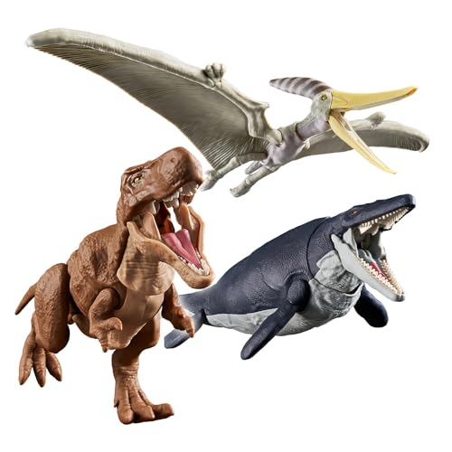 乐天商城 - BANDAI SPIRITS(バンダイスピリッツ) プラノサウルス 陸海空恐竜セット 色分け済みプラモデル