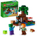 レゴ (LEGO) おもちゃ マインクラフト 沼地の冒険 男の子 女の子 マイクラ Minecraf ...