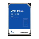 Western Digital ウエスタンデジタル WD Blue 内蔵 HDD ハードディスク 6TB CMR 3.5インチ SA