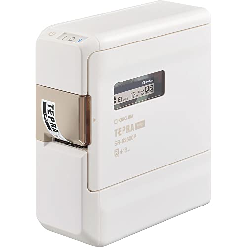 乐天商城 - キングジム ラベルプリンター スマホ専用 「テプラ」PRO SR-R2500P (対応ラベル幅:4-18mm幅)