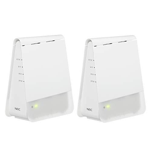 NEC WiFi6 メッシュルーター 親機&中継機セットWi-Fi 6(11ax)/AX1800 Atermシリーズ ペアリング済み