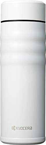 京セラ 水筒 セラミック コーヒー ボトル マグボトル 500ml スクリュー式 内面セラミック加工 真空断熱構造 保温 保冷 CERAMUG
