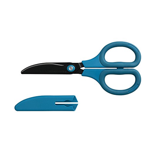 ナカバヤシ 刃物の町 関 ハサミ職人 監修 ヒキギリ フッ素コート ブルー NH-HF175B