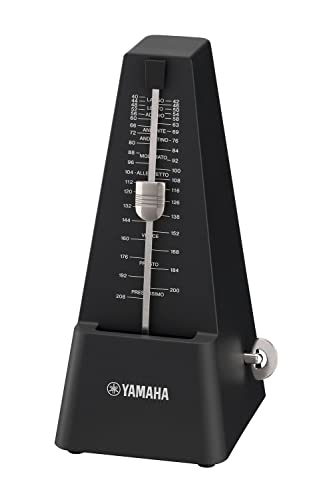 ヤマハ YAMAHA メトロノーム ブラック MP-90BK 定番の三角錐スタイル マット仕上げにより指紋が付きにくい仕様 ゼンマイ駆動