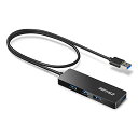 obt@[ USB nu USB3.0 X݌v 4|[g 60cm oXp[ y Windows Mac PS4 PS5 Chrome