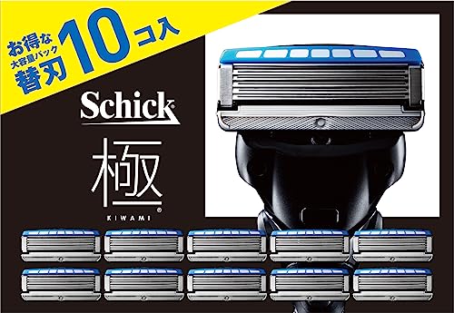 シック Schick 極 KIWAMI 替刃(10コ入)髭剃り カミソリ シック Schick 極 KIWAMI 替刃(10コ入)髭剃り カミソリ