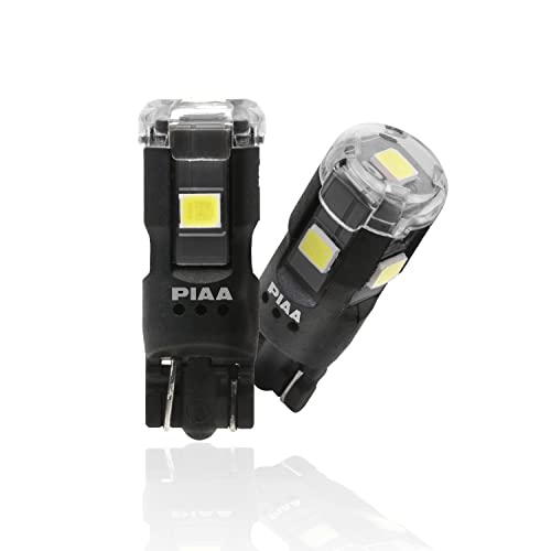 PIAA(ピア) ポジション用 LEDバルブ 6600K 12V 2.1W 200lm T10 車検対応 2個入 X7381